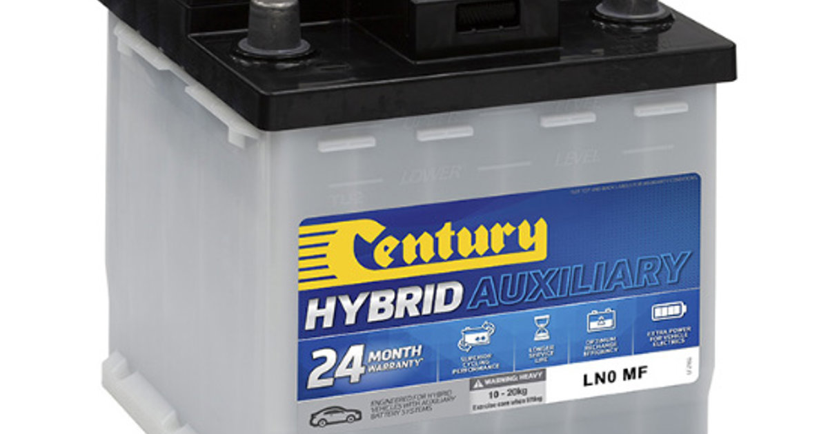 LN0 MF Hybrid Auxiliary Hybrid & EV car batteries Century Batteries