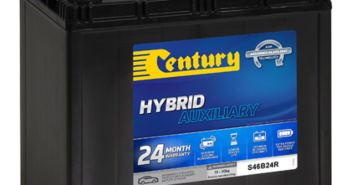 S46B24R Hybrid Auxiliary Hybrid & EV car batteries Century Batteries