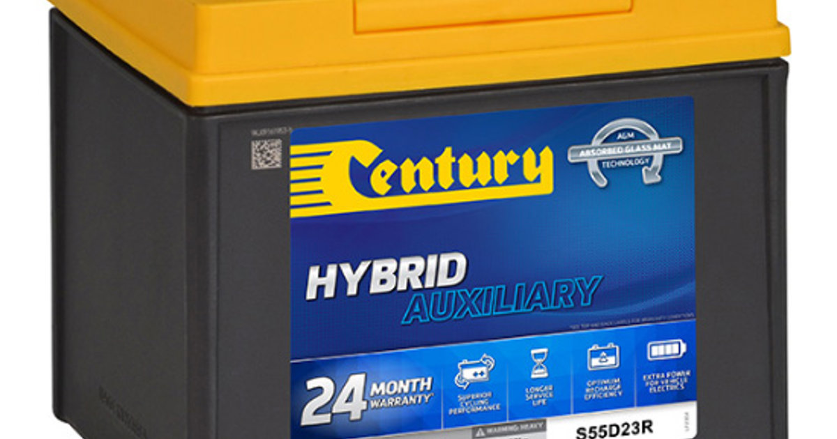 S55D23R Hybrid Auxiliary Hybrid & EV car batteries Century Batteries