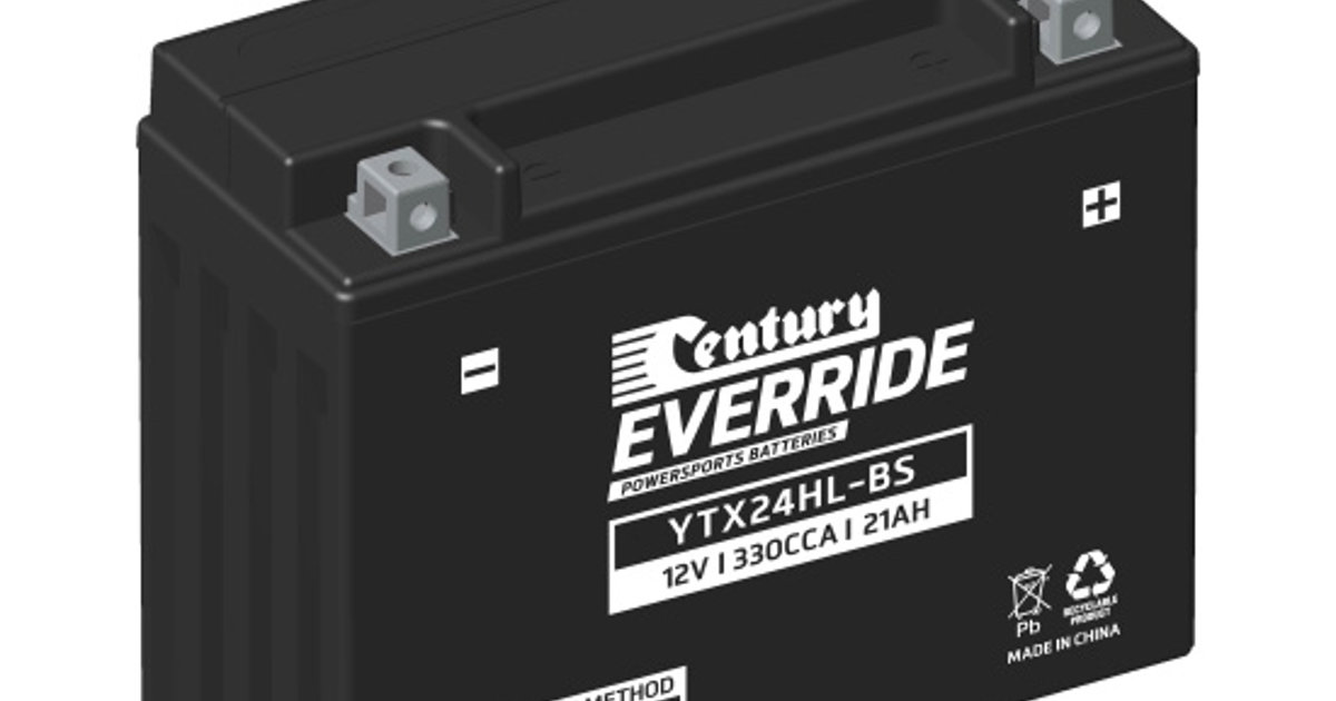 YTX24HL-BS - Hi Performance AGM Motorcycle & Powersport batteries ...
