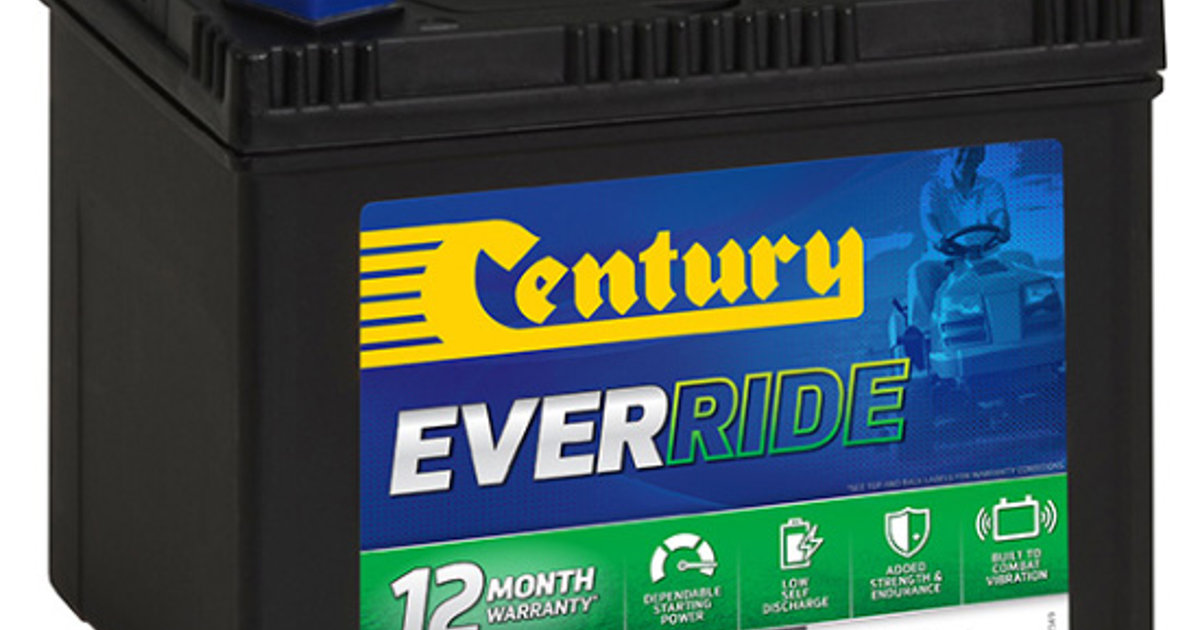 U1R MF EverRide Maintenance Free Lawn Mower batteries Century Batteries