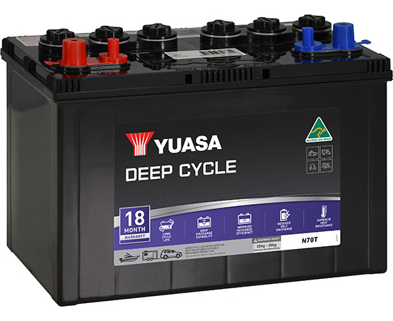 12V 65Ah 640A Yuasa YBX5027 Autobatterie