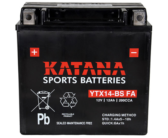 KTM Battery Yuasa YTX14-BS - KTM Twins